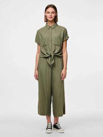 PIECES Blouse 'PCPia' in Green