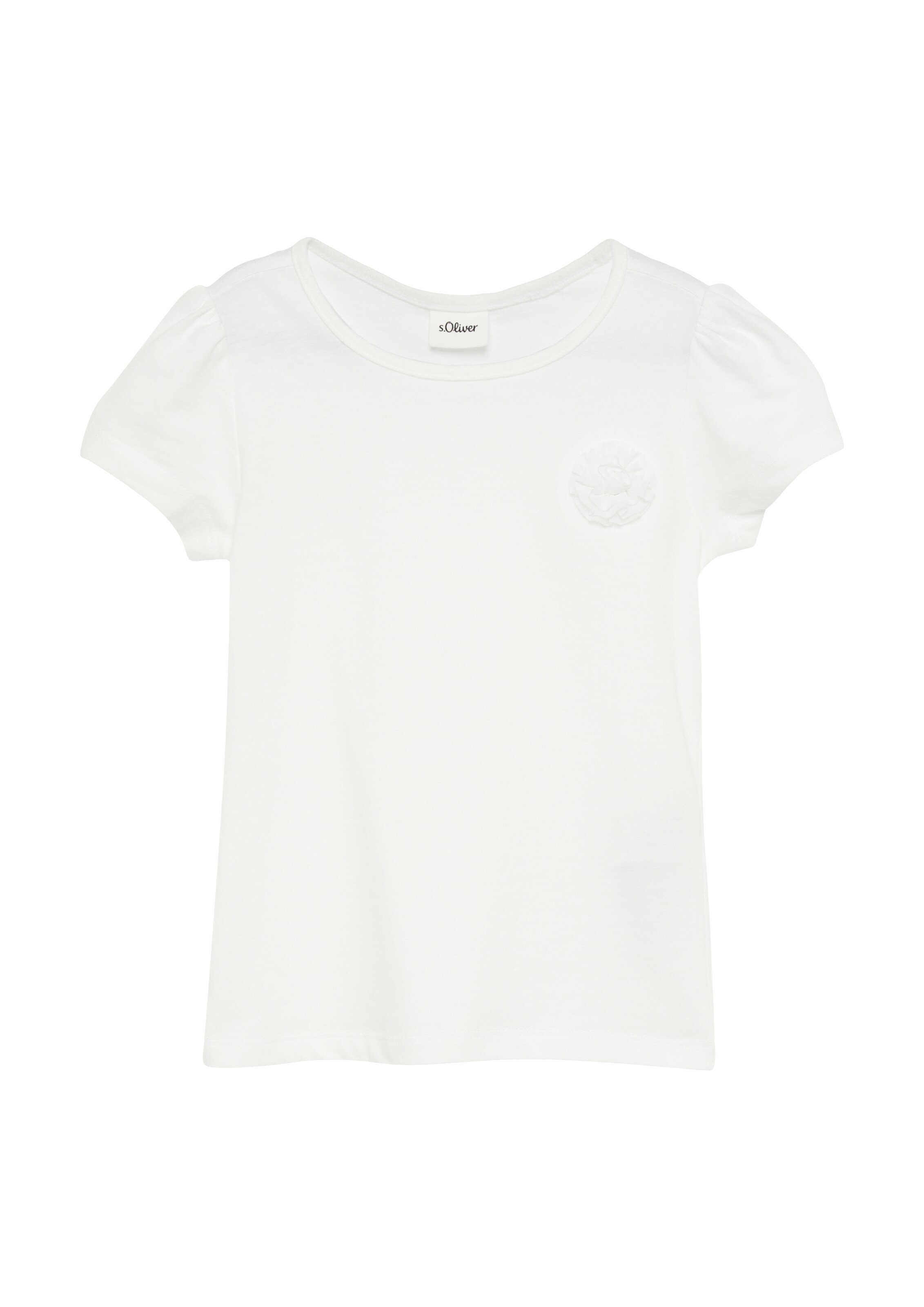 balts s.Oliver T-Krekls: no priekšpuses