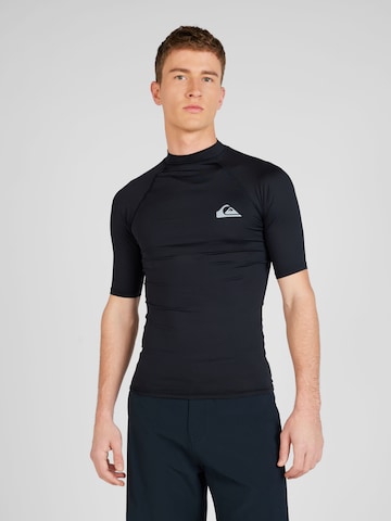 QUIKSILVER Funktionsshirt 'Everyday' in Schwarz: Vorderseite