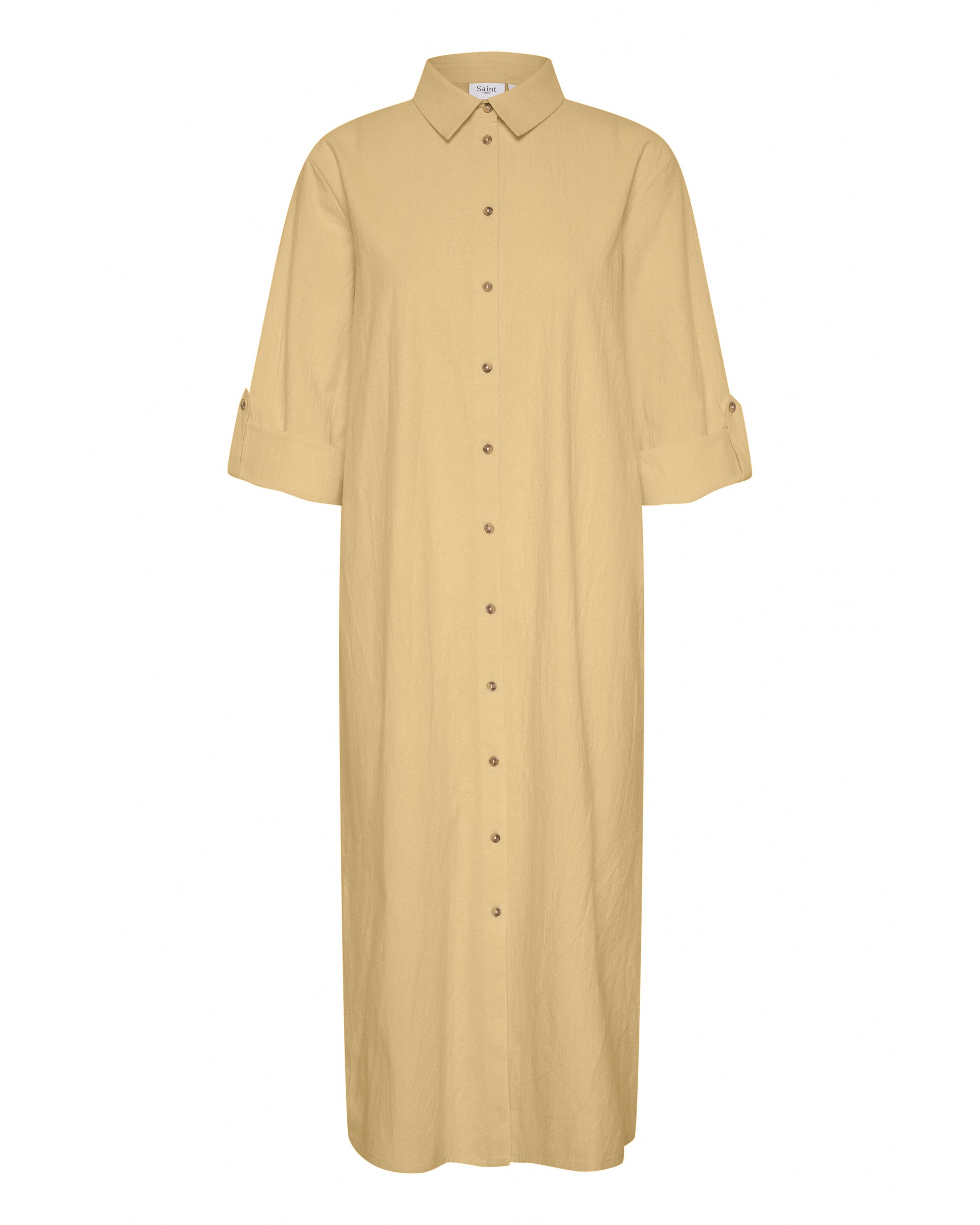 SAINT TROPEZ Blusekjole 'Zalinda' i beige: forside