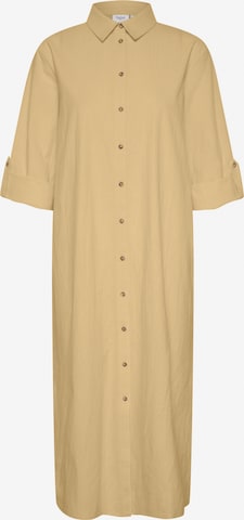 SAINT TROPEZ Blusenkleid 'Zalinda' in Beige: Vorderseite