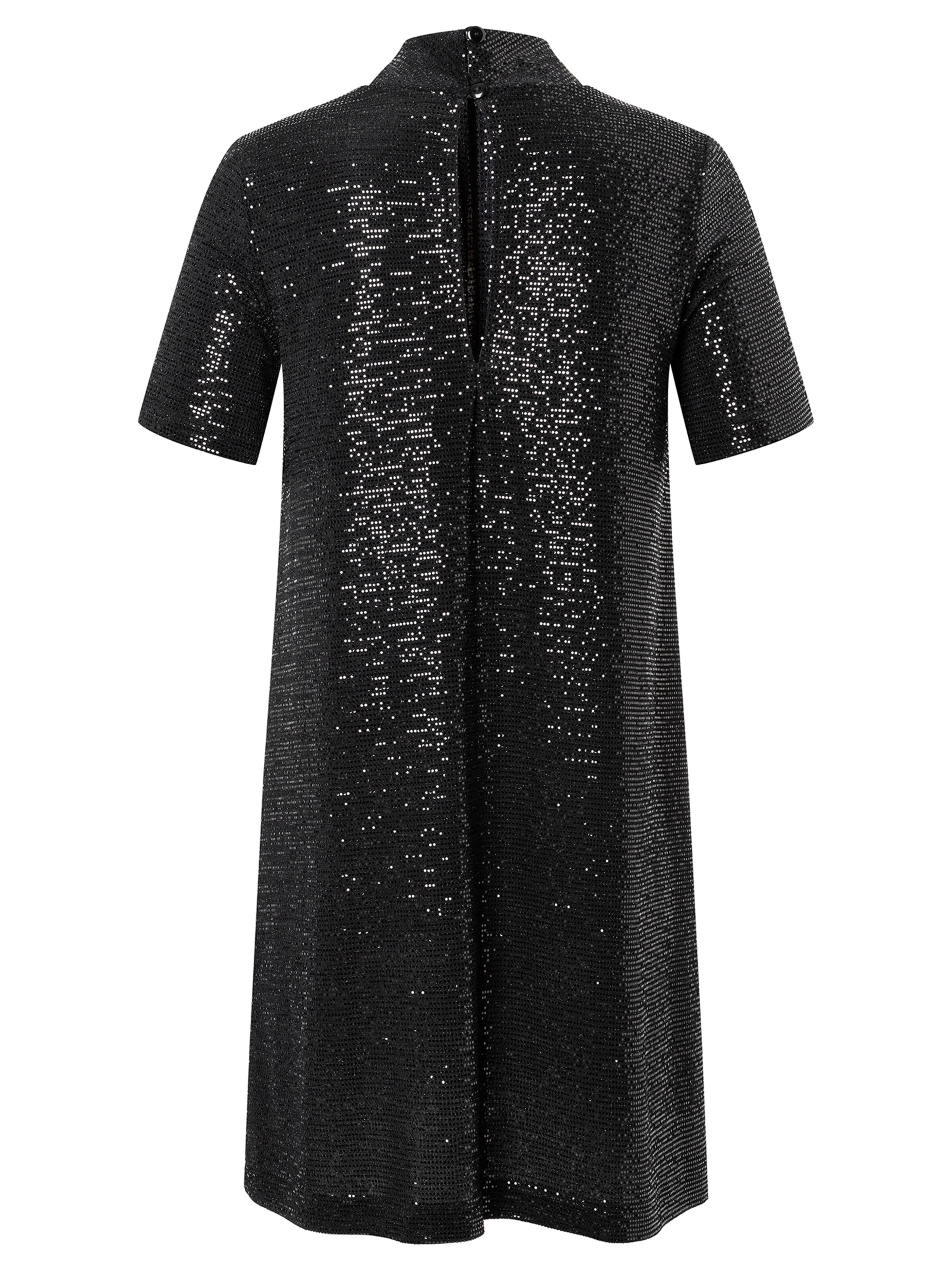 Ana Alcazar Avondjurk 'Sagea' in Zwart