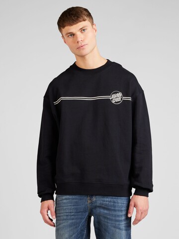 Santa Cruz - Sweatshirt em preto: frente