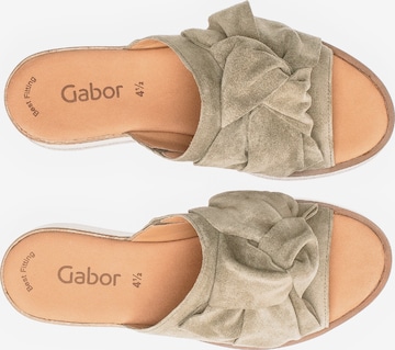 Mule GABOR en vert