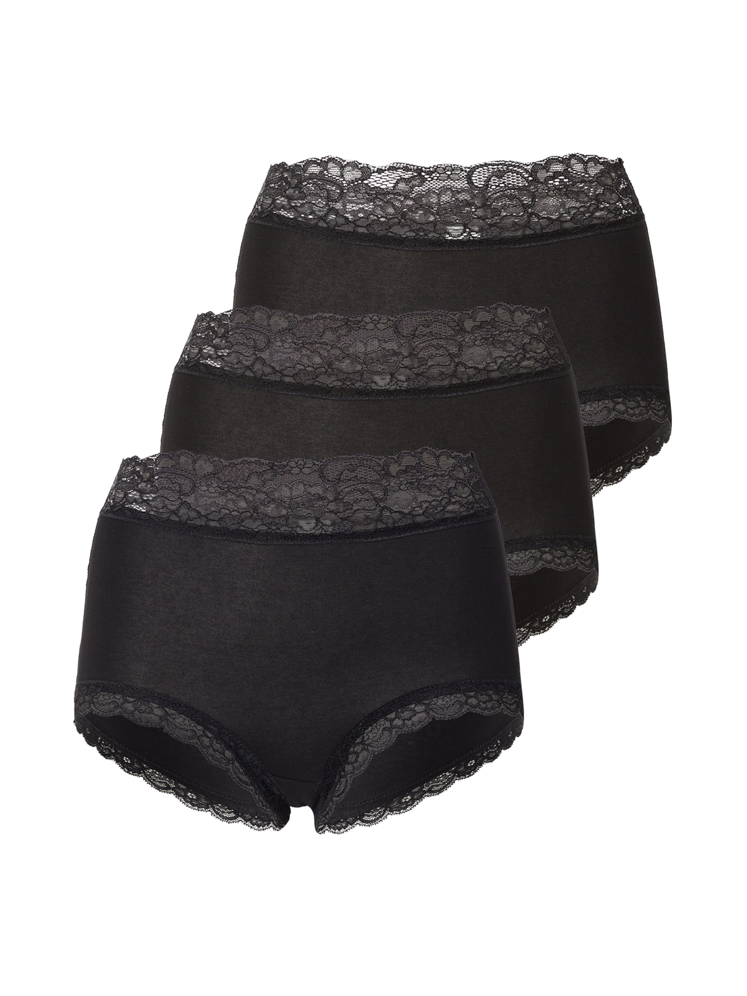 Lindex Panty &#x27;Emelie&#x27; in Black: front