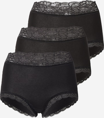 Panty 'Emelie' di Lindex in nero: frontale