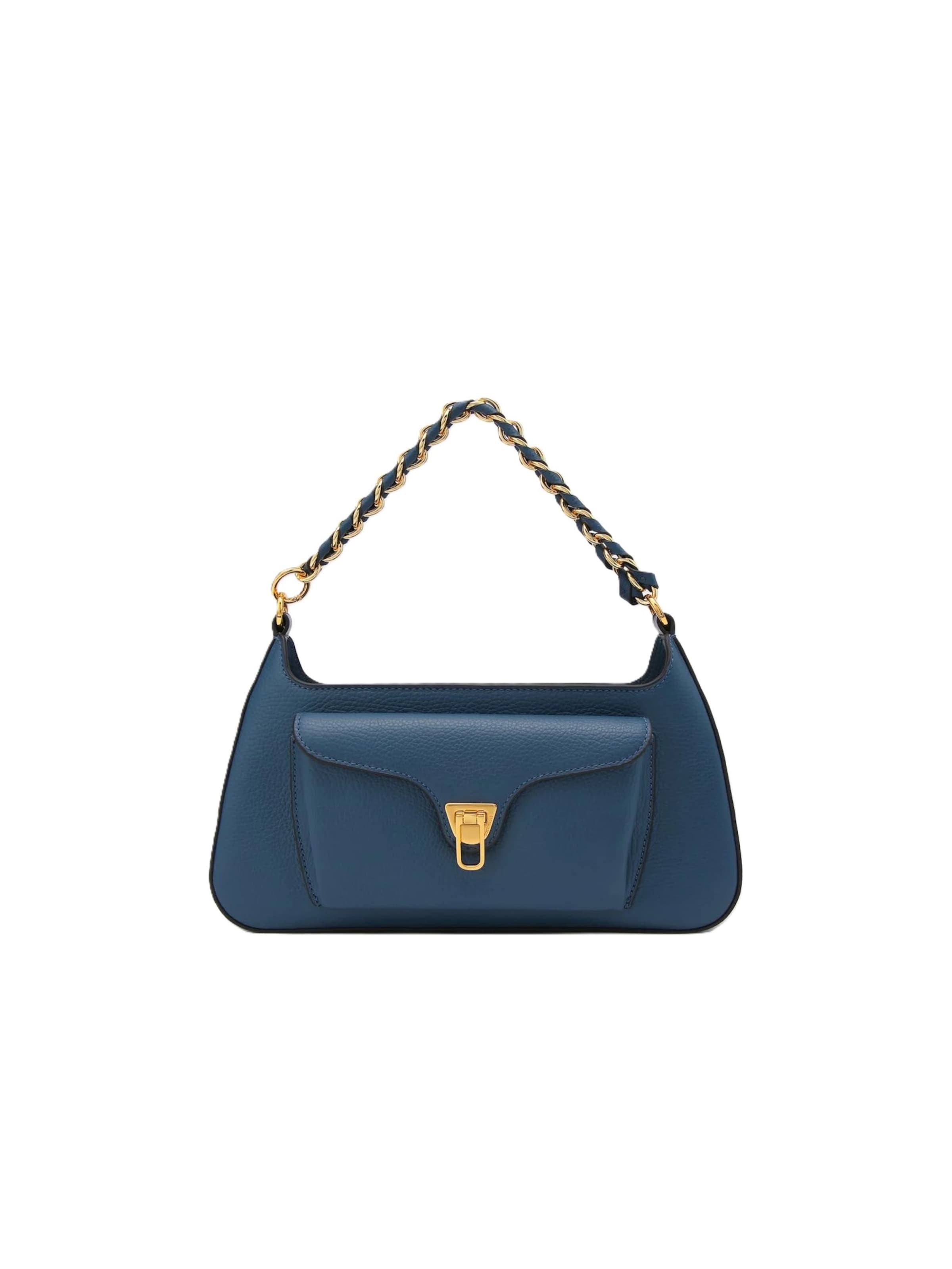 Coccinelle Shoulder Bag 'E1TFK120101' in Blue: front