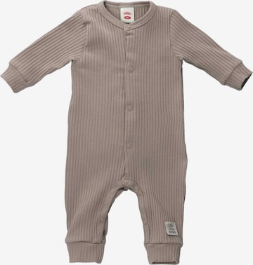 Makoma Romper/Bodysuit in Brown: front