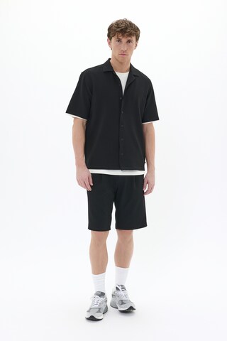 Matinique Regular fit Overhemd in Zwart