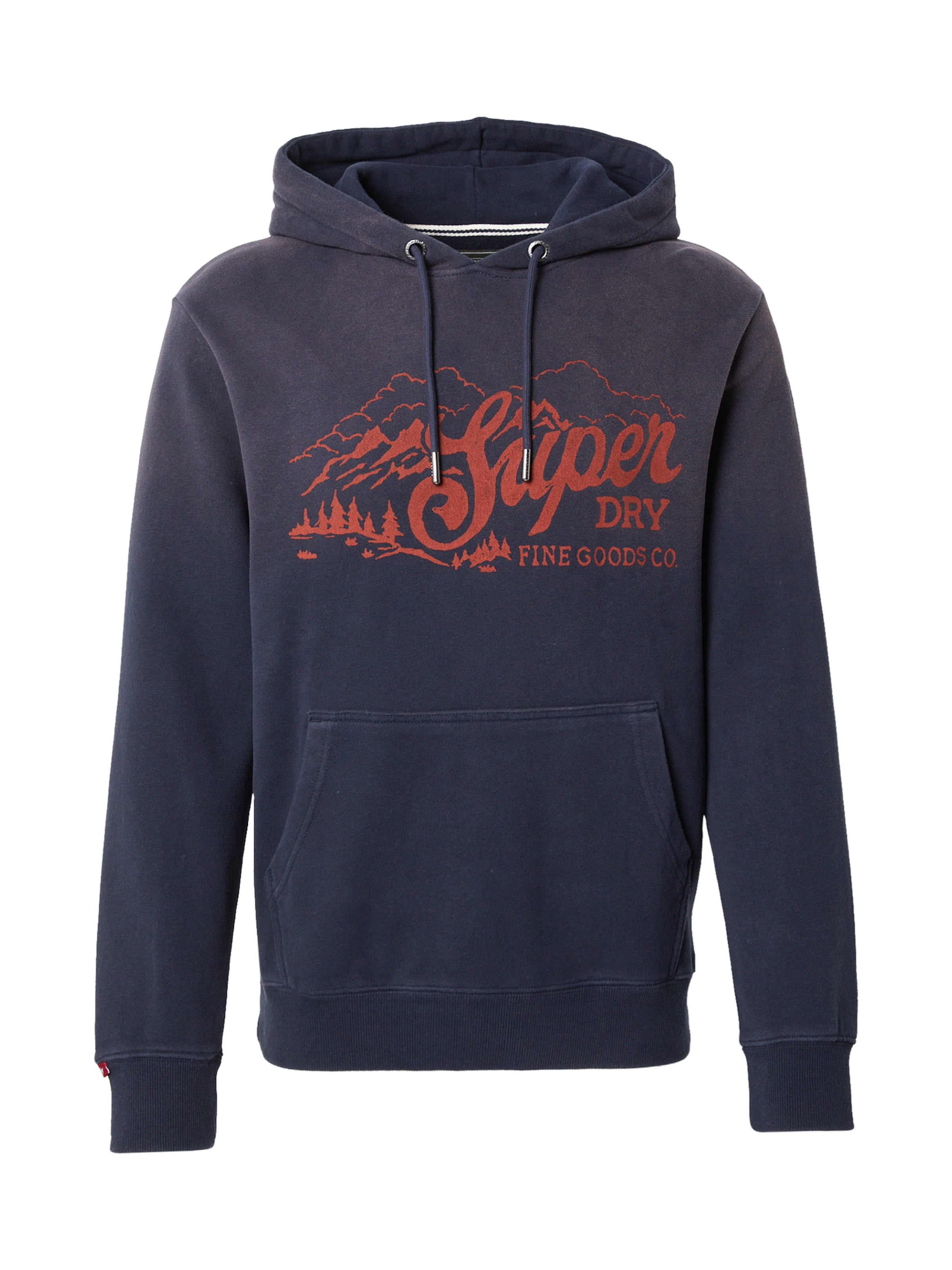Superdry Sweatshirt i blå: framsida