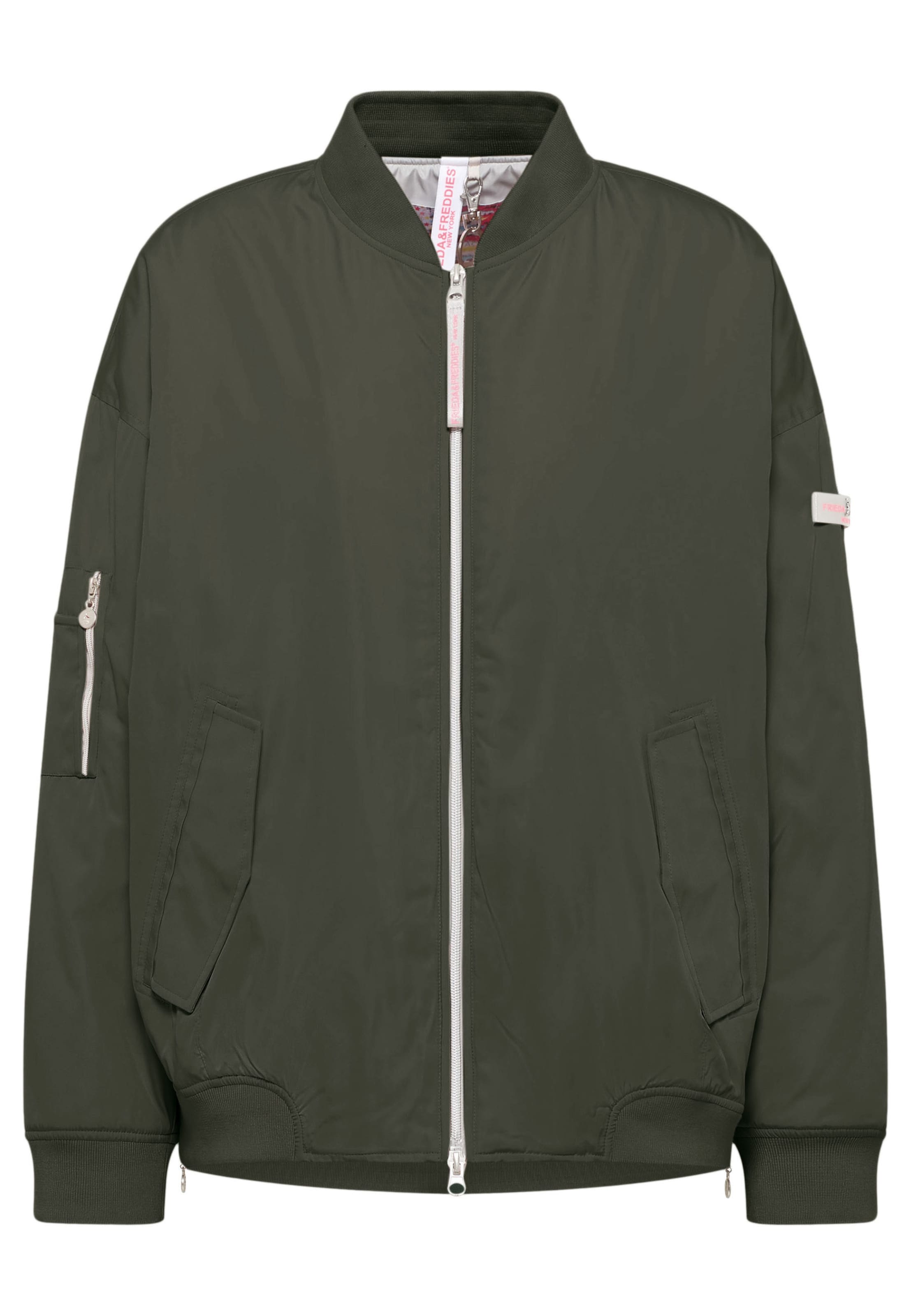 Frieda & Freddies NY Padded Blouson 'Nuri' in Grün: Vorderseite