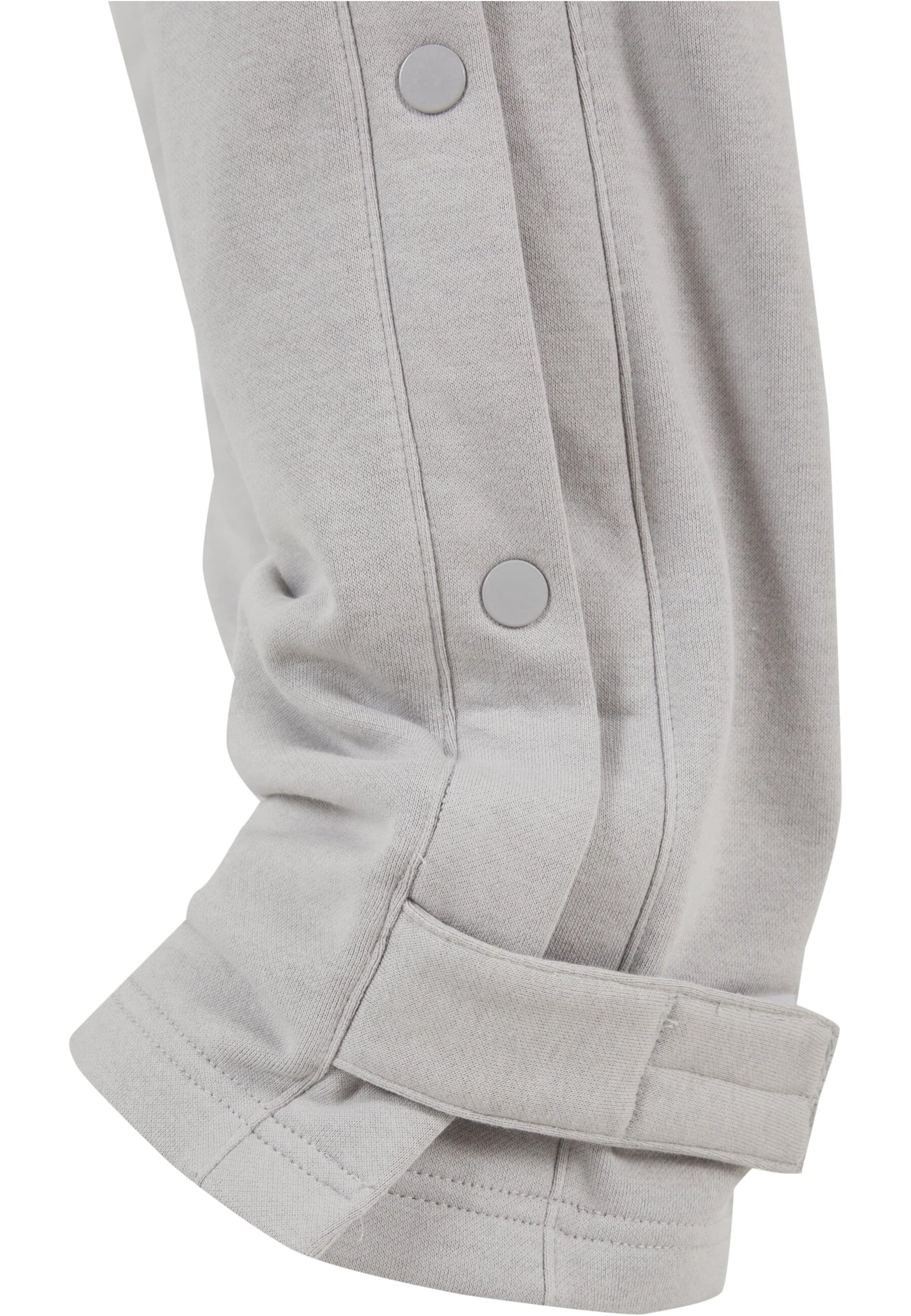 Urban Classics Tapered Broek 'Button Down' in Grijs