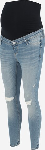 Slimfit Jeans 'MOLLY' di River Island Maternity in blu: frontale