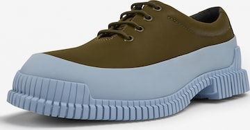 CAMPER Lace-Up Shoes 'Pix' in Green: front