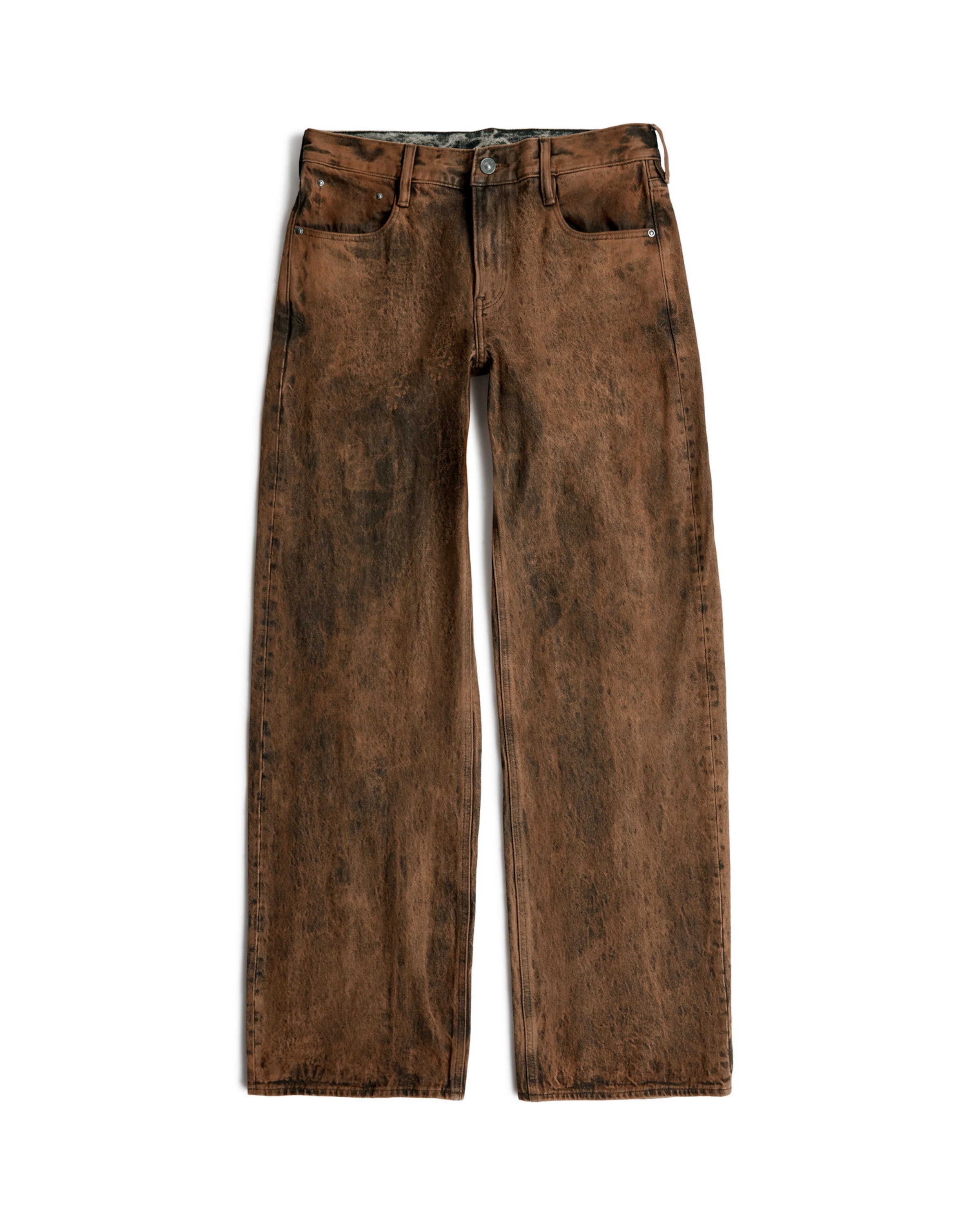 G-STAR Loosefit Jeans in Braun: Vorderseite