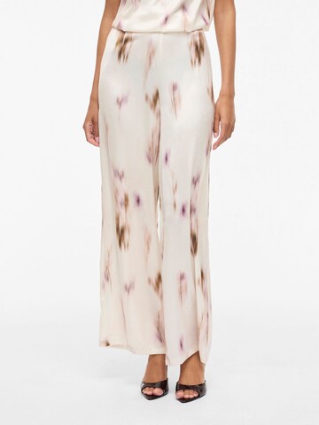 VILA Regular Broek 'Allium' in Wit