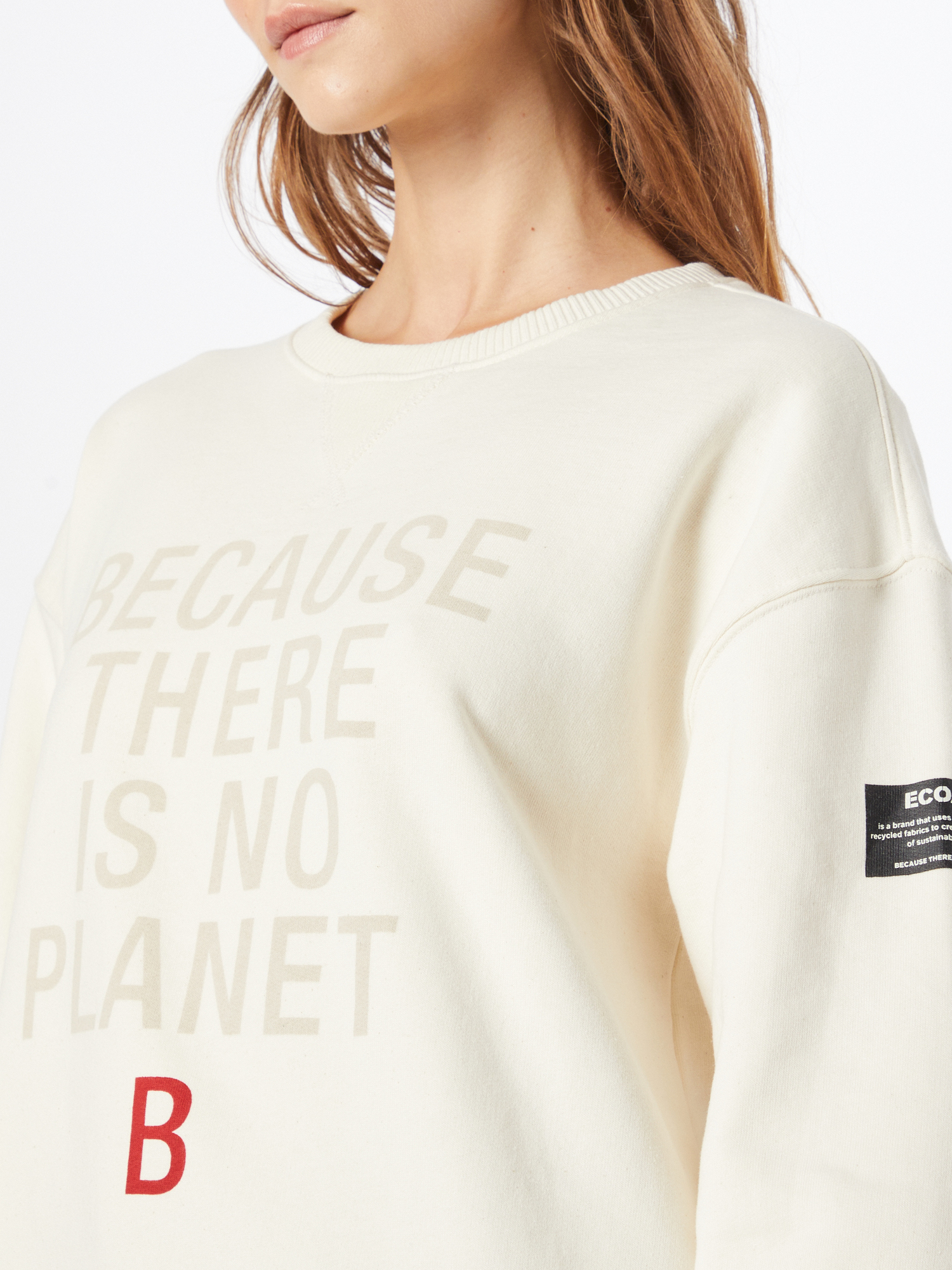 ECOALF Sweatshirt in Creme ECOALF Sweatshirt in Creme