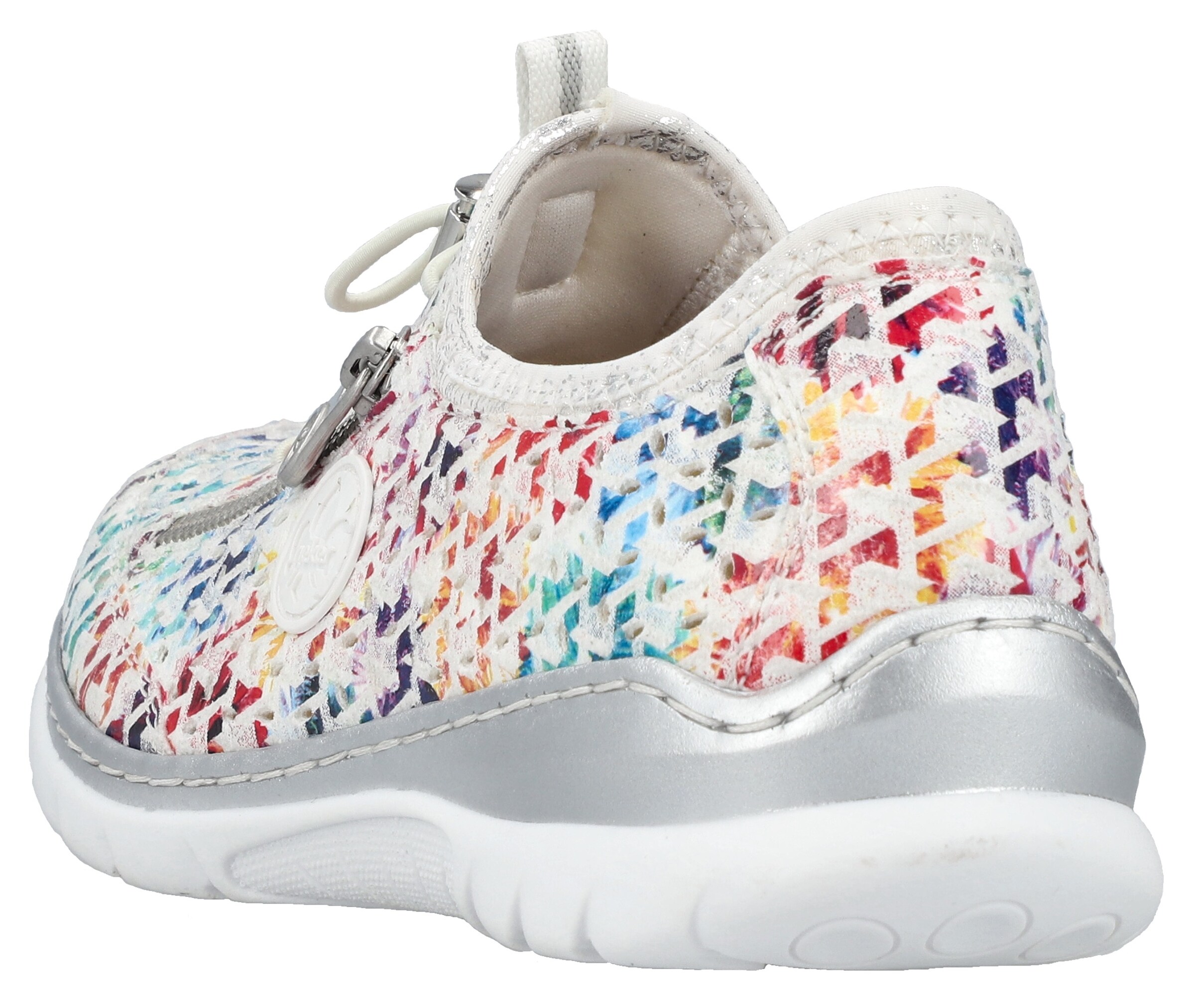 Baskets basses Rieker en blanc