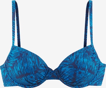 zils JETTE Bikini augšdaļa: no priekšpuses