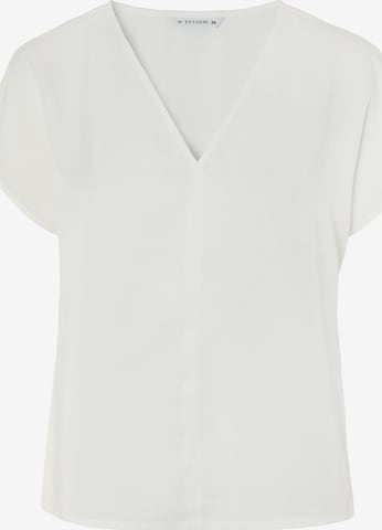 Chemisier 'Siro' TATUUM en blanc : devant