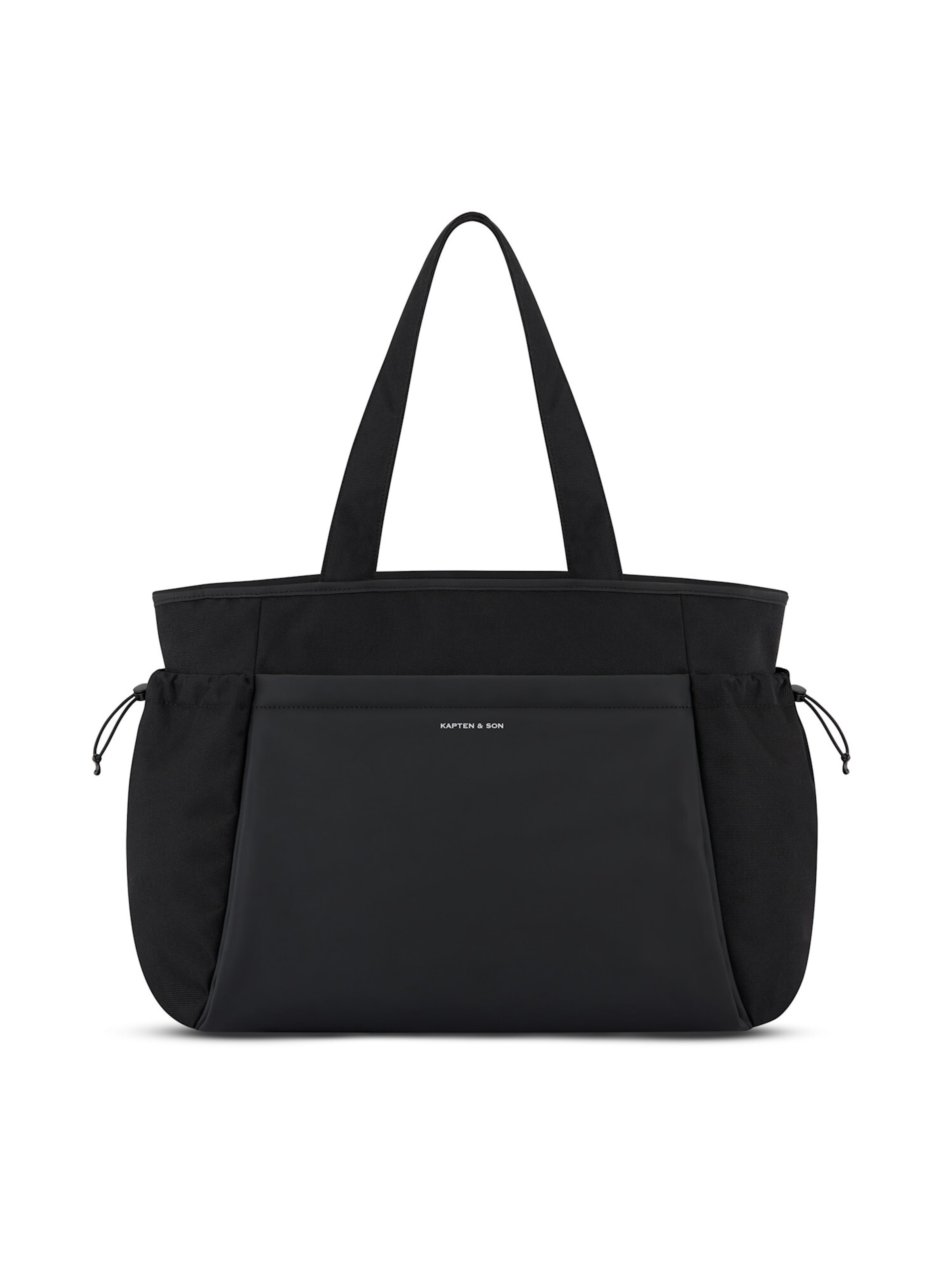 Kapten & Son Shopper 'Hellvi Pro Large'‌ in Schwarz: Vorderseite
