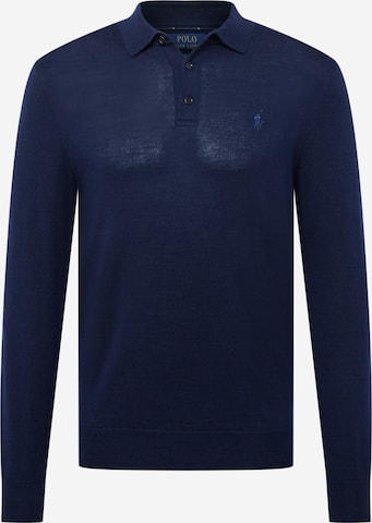 Pull-over Polo Ralph Lauren en bleu : devant