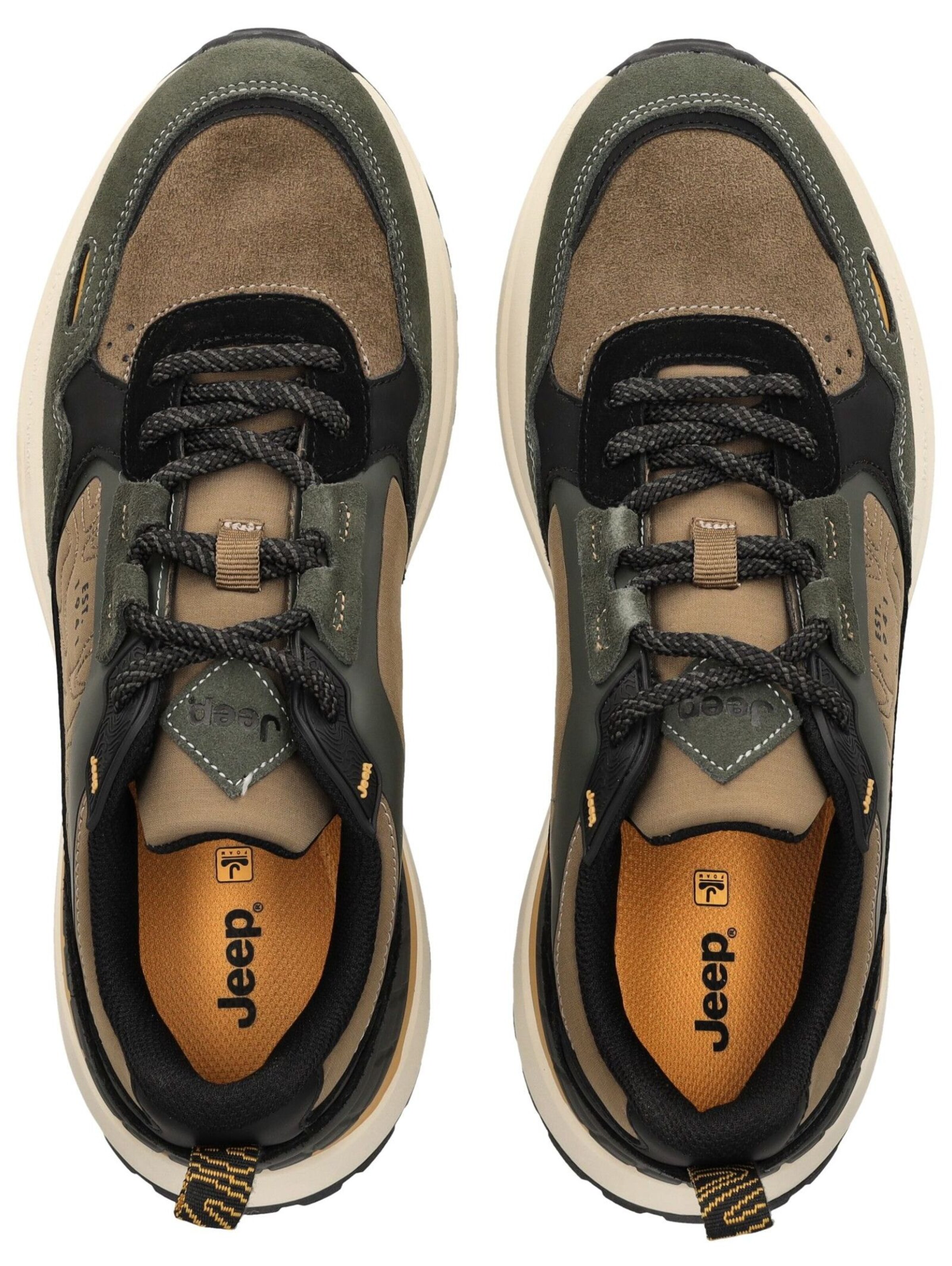 Sneaker bassa di Jeep in colori misti