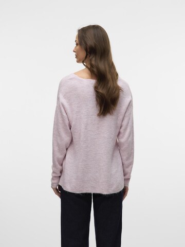 VERO MODA Trui 'LEFILE' in Roze