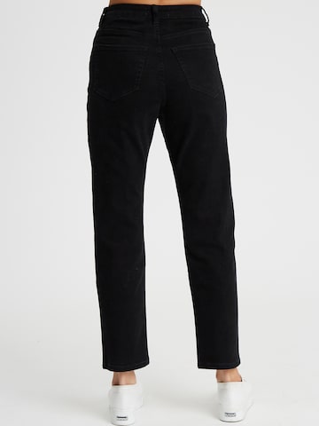 The Fated Regular Jeans 'IZZY' in Black: back
