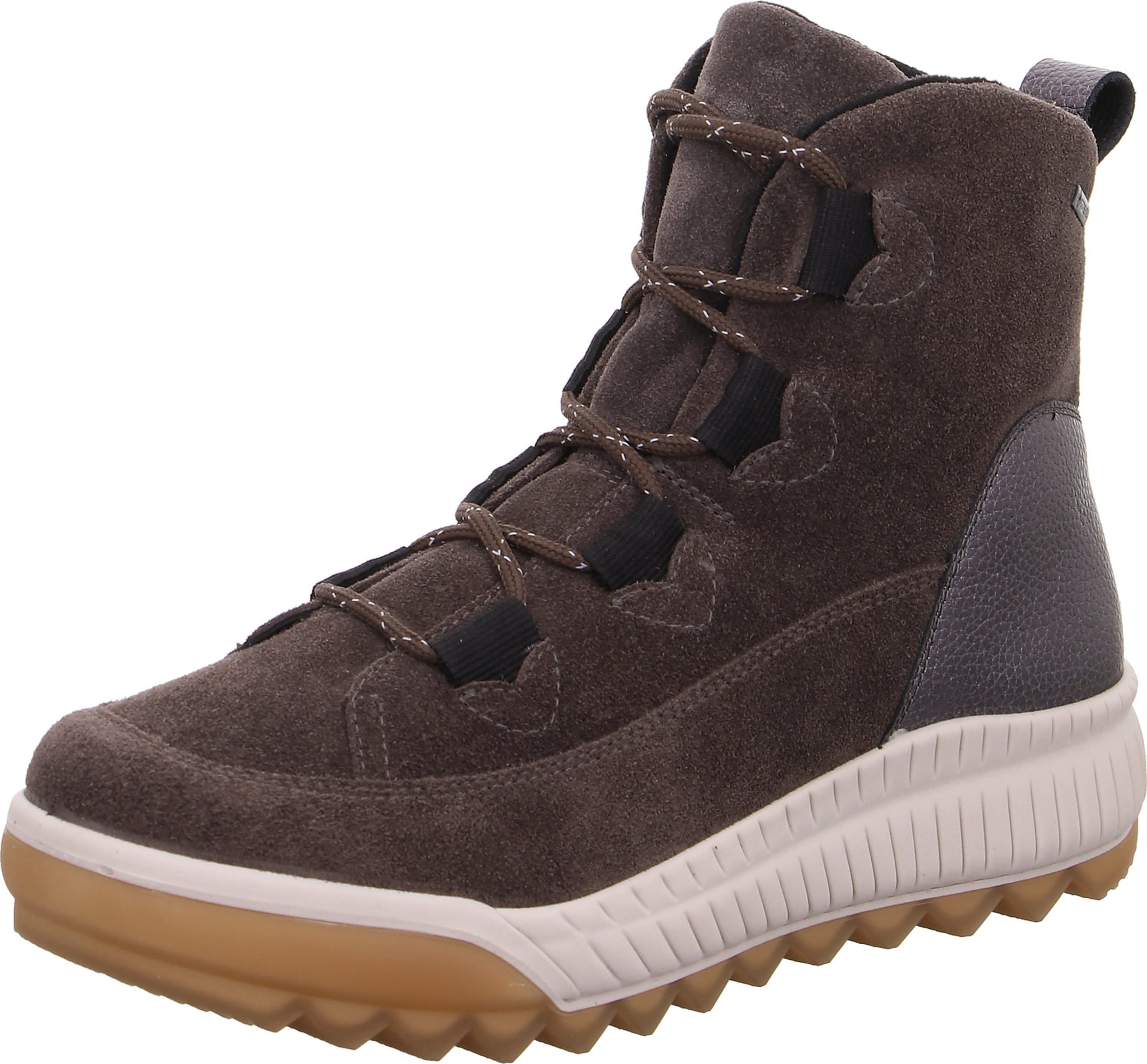 Legero Schnürstiefelette 'Tirano' in Braun: Vorderseite