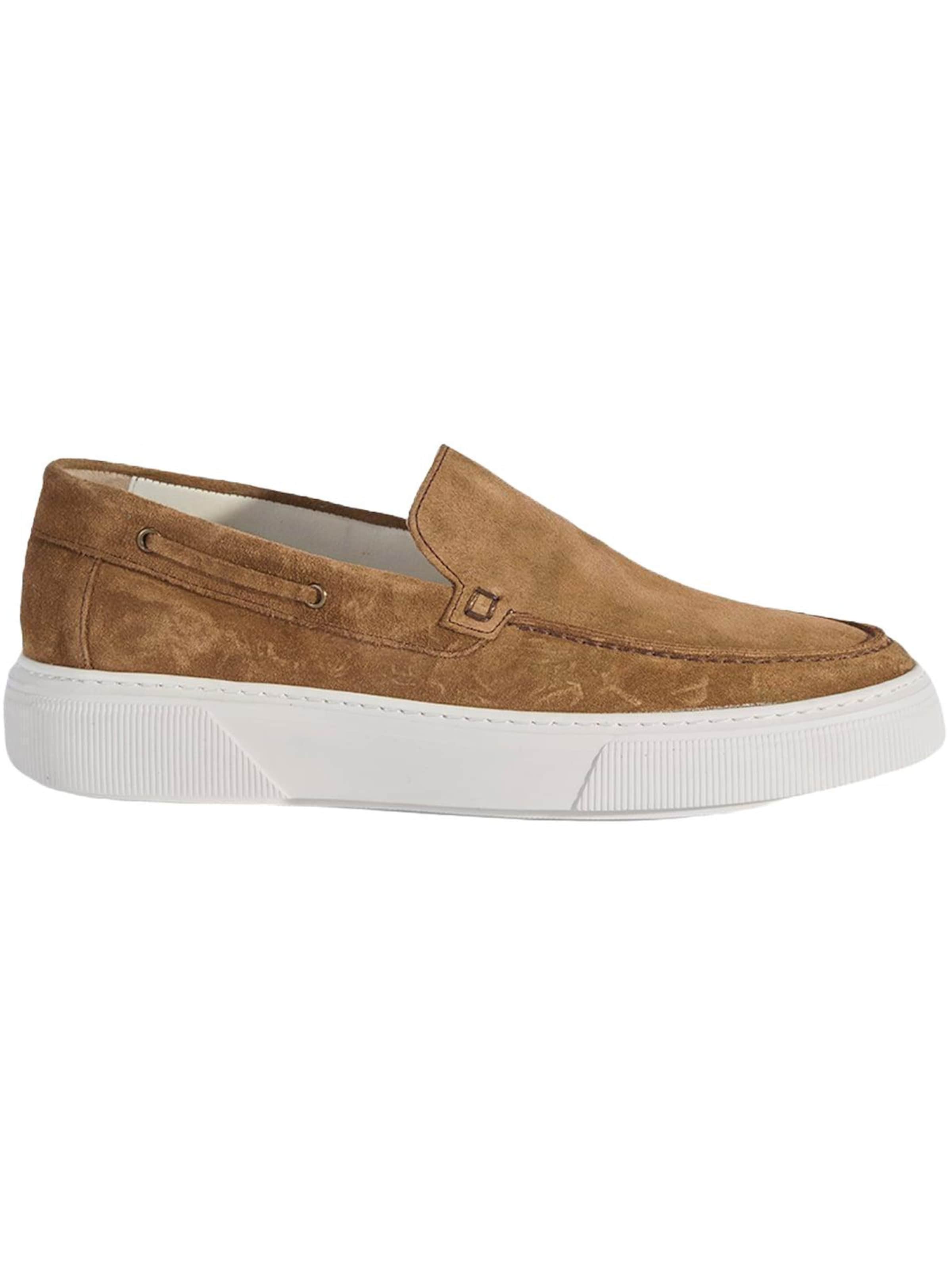 Desa Classic Flats 'Slipper' in Brown
