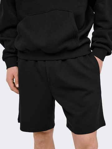 Regular Pantalon 'ONSLuca' Only & Sons en noir