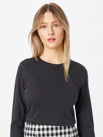 rag & bone Shirt in Zwart: voorkant