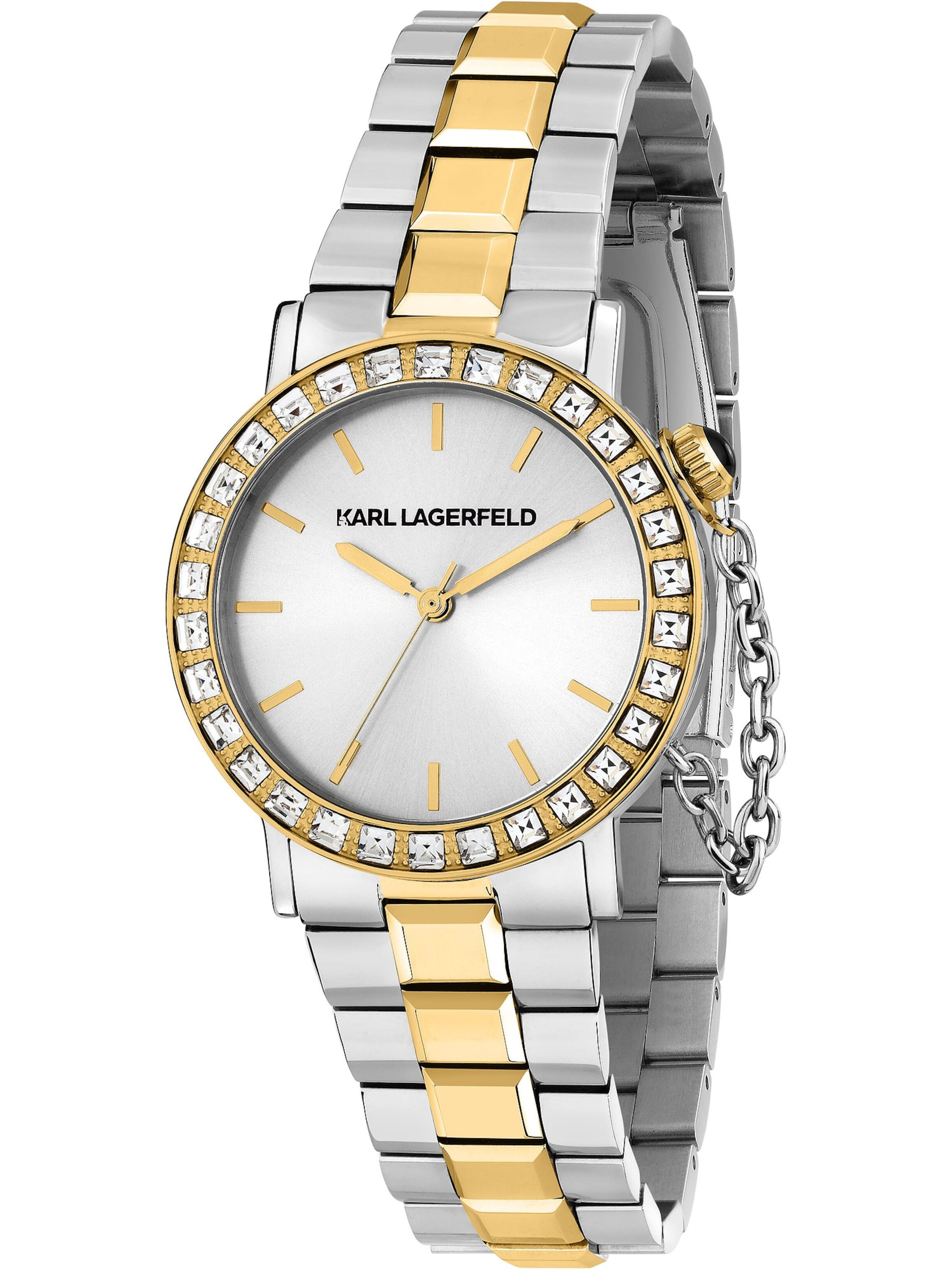 Karl Lagerfeld Analog Watch in Silver: front