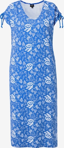 Ulla Popken Dress in Blue: front