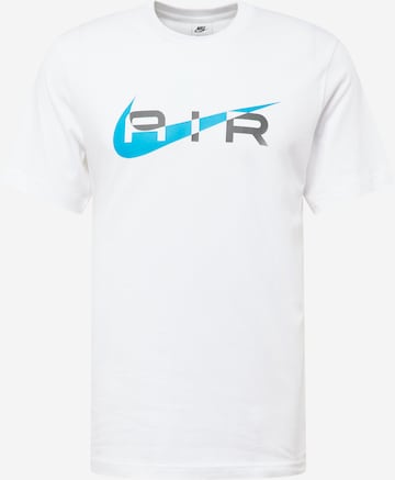 T-Shirt 'Air' Nike Sportswear en blanc : devant