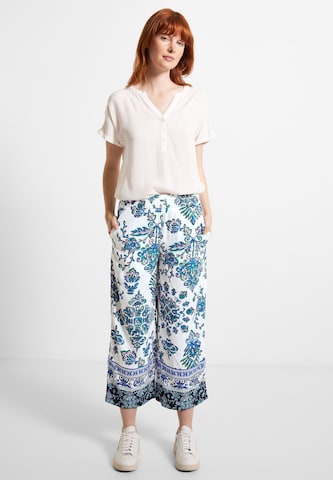 CECIL Loose fit Pants in White