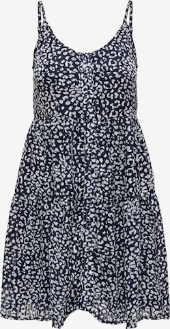 ONLY Letní šaty 'DANIELLA' – modrá: přední strana