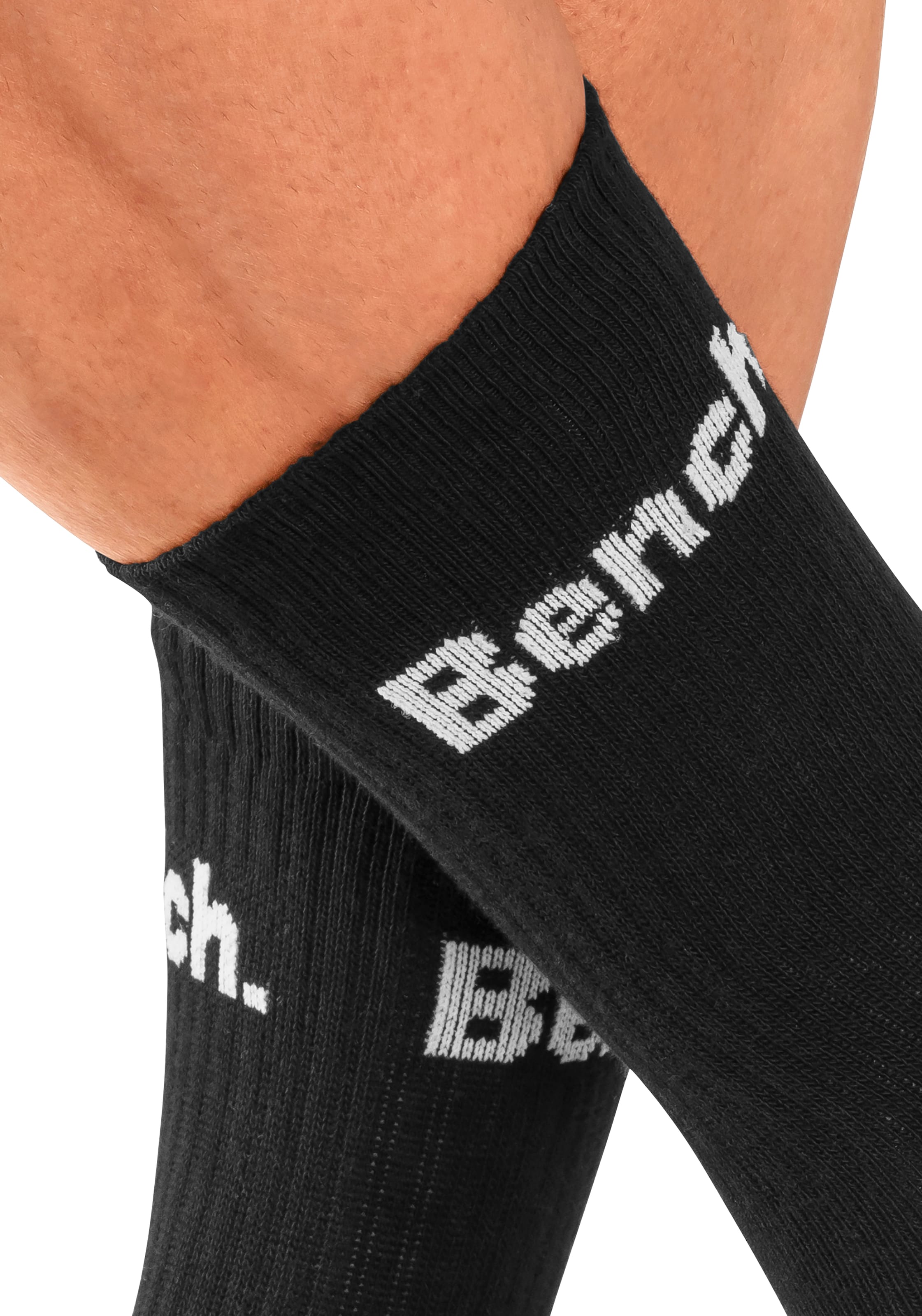 BENCH Athletic Socks in Black