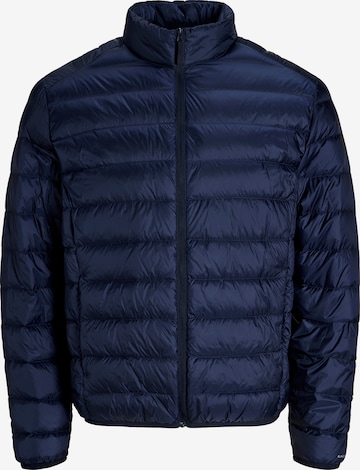 JACK & JONES Kurtka przejściowa 'JJEBERG' w kolorze niebieski: przód