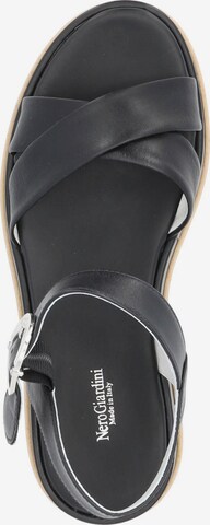 Nero Giardini Strap Sandals 'E410740D' in Black