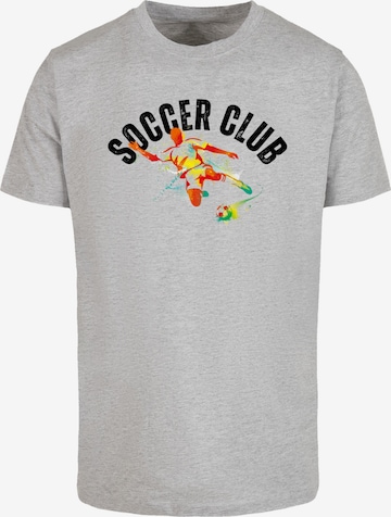 F4NT4STIC Shirt in Grijs: voorkant