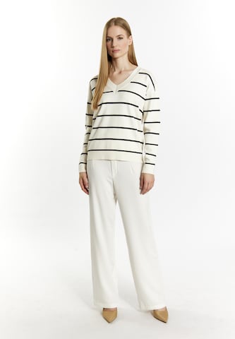 DreiMaster Klassik Sweater 'Baradello' in White