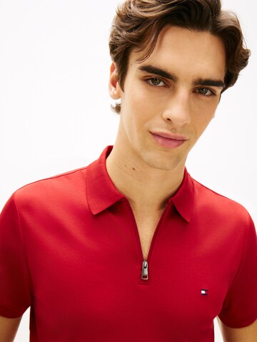 TOMMY HILFIGER Poloshirt in Rot