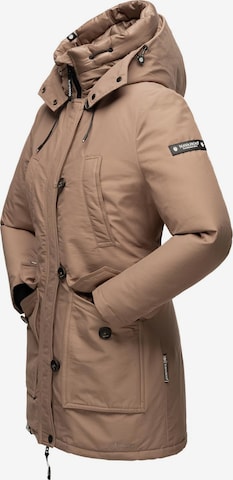 NAVAHOO Winterparka 'Freeze Stoorm' in Bruin