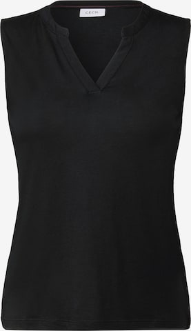 CECIL Top in Schwarz: Vorderseite