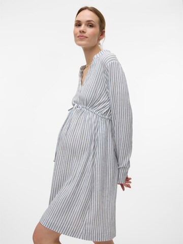 Vero Moda Maternity Jurk 'BERTA PIA' in Blauw