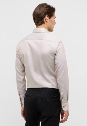 ETERNA Slim fit Zakelijk overhemd in Beige