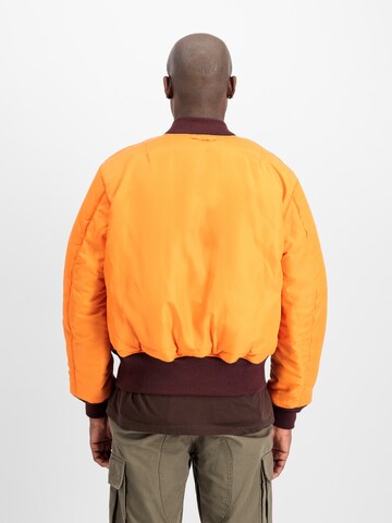 ALPHA INDUSTRIES Демисезонная куртка 'MA-1' в Красный