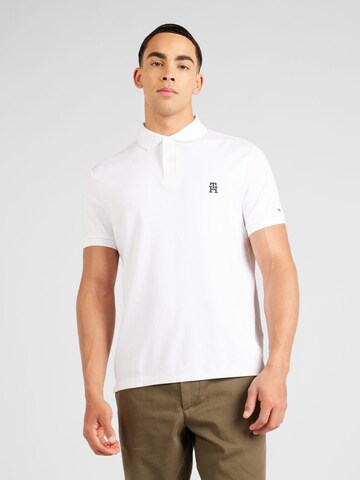 T-Shirt TOMMY HILFIGER en blanc : devant